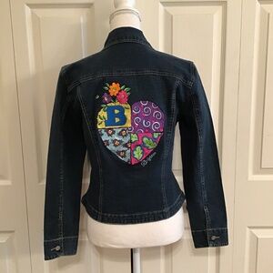 Brighton Embroidered Jean Jacket Vintage